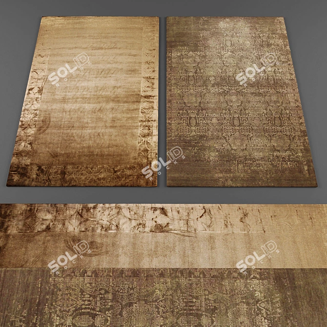 Title: Perfect Rugs Collection 321 3D model image 2