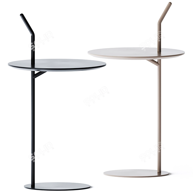 Modern Mikki Coffee Table 3D model image 1