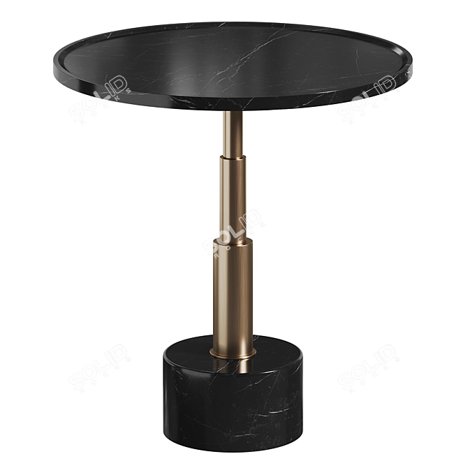 Elegant Spirit Coffee Table by Corner Design 3D model image 2