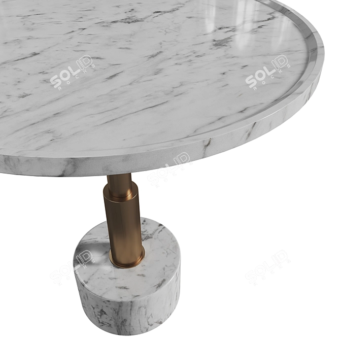 Elegant Spirit Coffee Table by Corner Design 3D model image 3