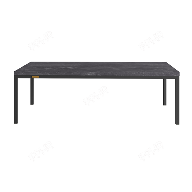 Elegant Legardo MEZZO Tea Table 3D model image 2