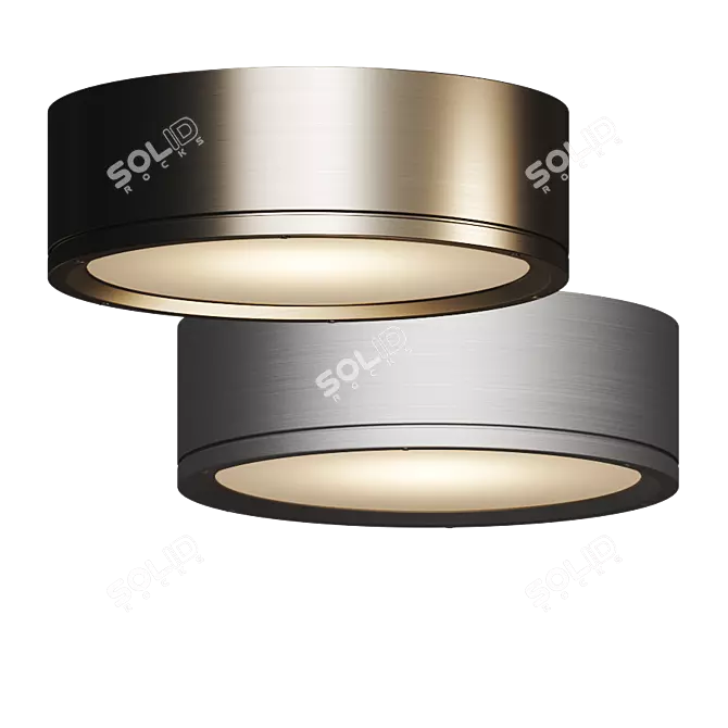 Trendy Tube Ceiling Light by WAC 3D model image 1