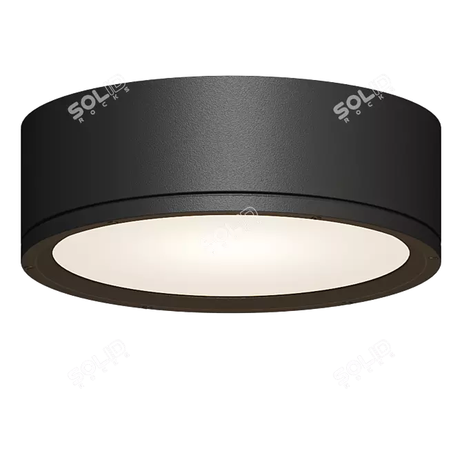 Trendy Tube Ceiling Light by WAC 3D model image 3