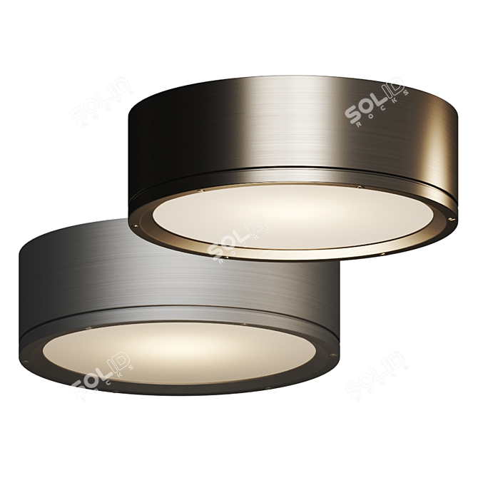 Trendy Tube Ceiling Light by WAC 3D model image 5