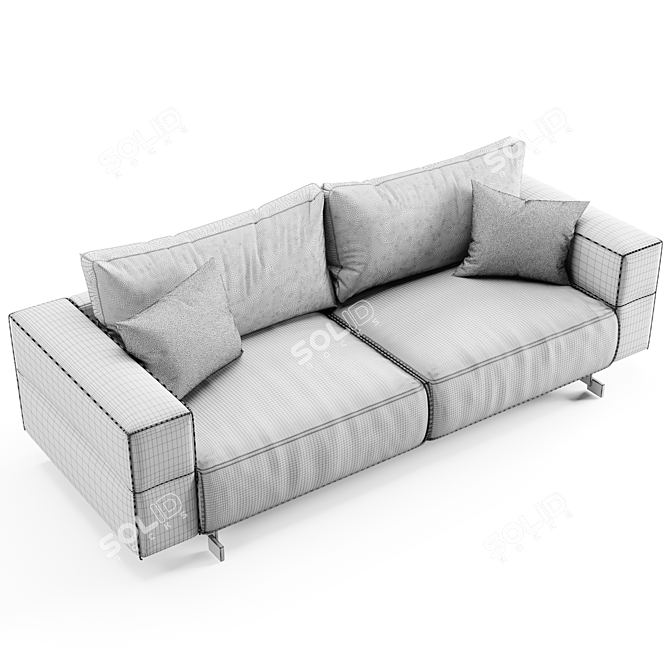 Modern Ditre Italia Bag Sofa 3D model image 5