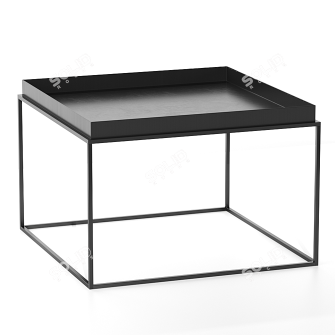 Spanish Metal Coffee Table - TO4ROOMS DZ-106-168 3D model image 1