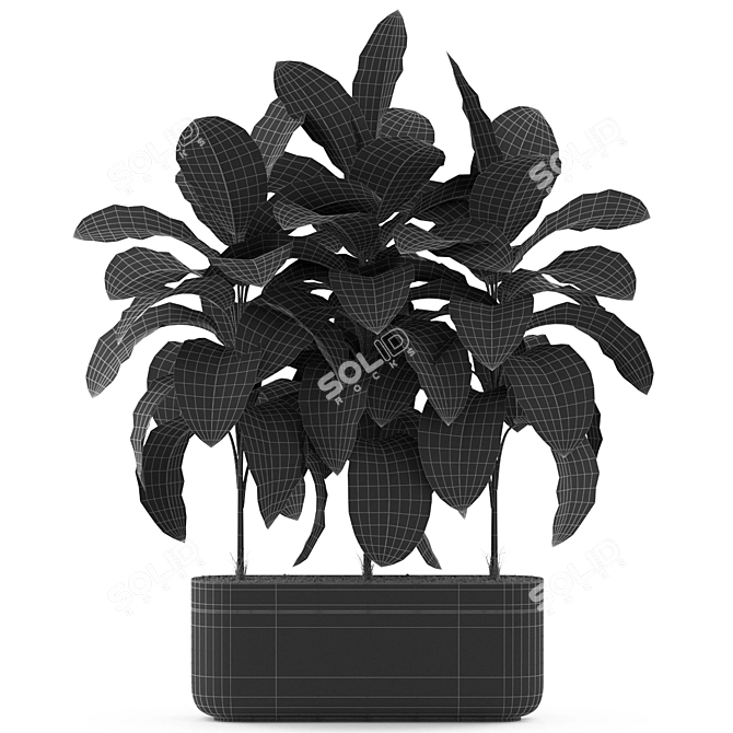 Botanical Bliss: 490 Greenery Collection 3D model image 3