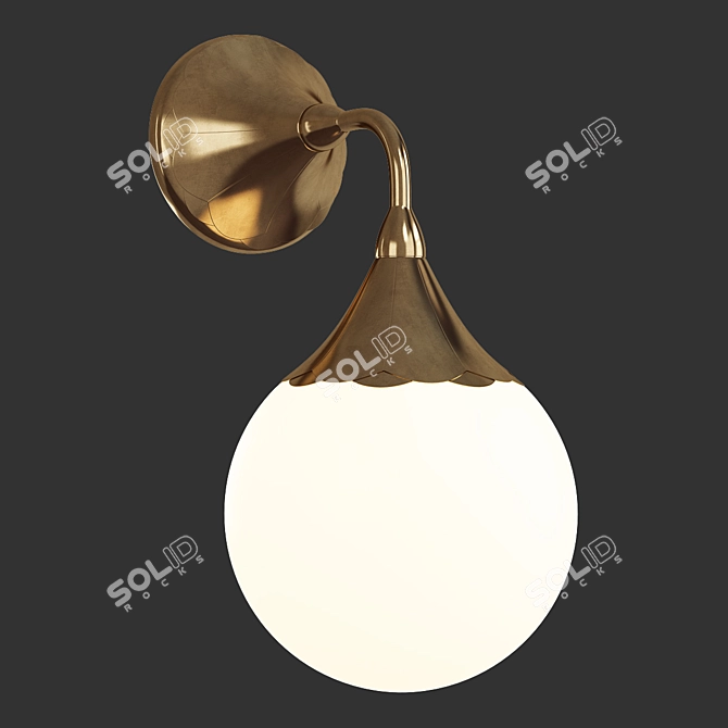 Elegant Piper Sconce  2013 V-Ray 3D model image 1