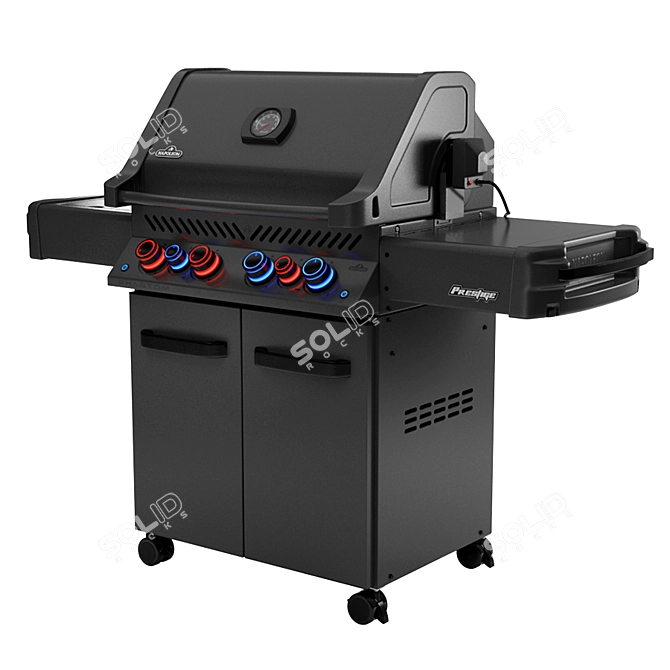 Napoleon Phantom 500 RSIB: Elite Gas Grill 3D model image 1