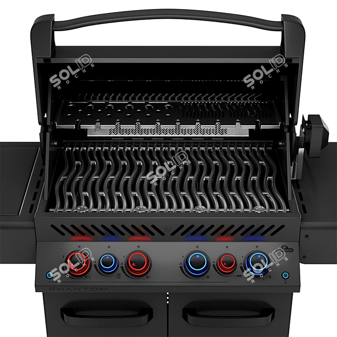 Napoleon Phantom 500 RSIB: Elite Gas Grill 3D model image 2