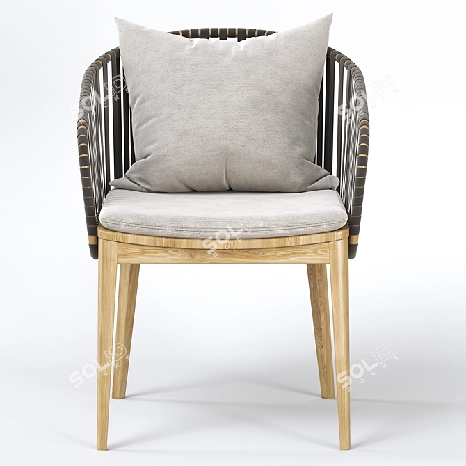 Elevate Mood with Tribu Chair 3D model image 2