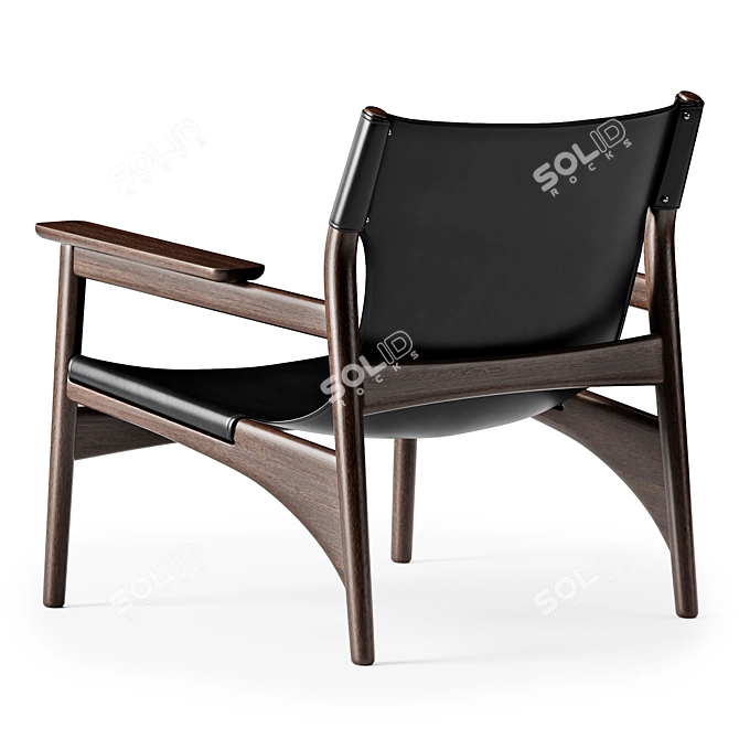 Norm Architects Kinuta N LC02 - Scandinavian Design Chair 3D model image 2