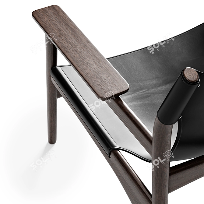 Norm Architects Kinuta N LC02 - Scandinavian Design Chair 3D model image 3