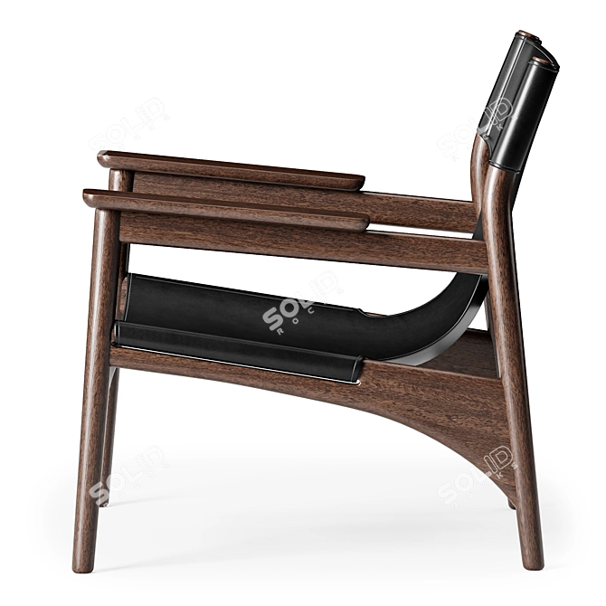 Norm Architects Kinuta N LC02 - Scandinavian Design Chair 3D model image 6