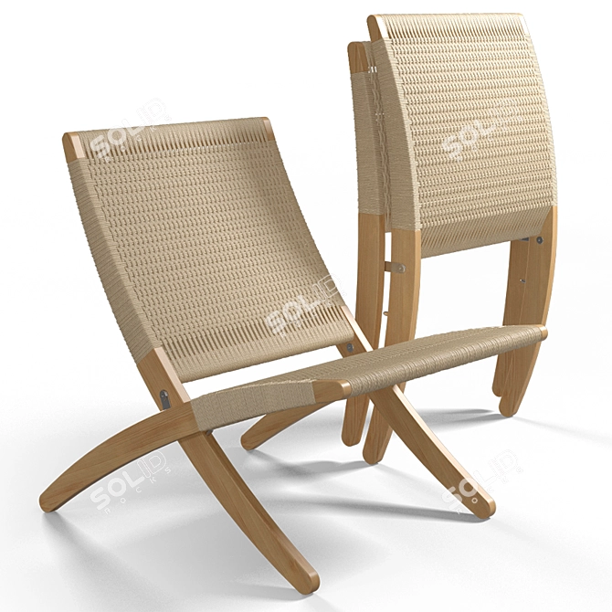 Modern Design Cuba Chair 3D model image 1