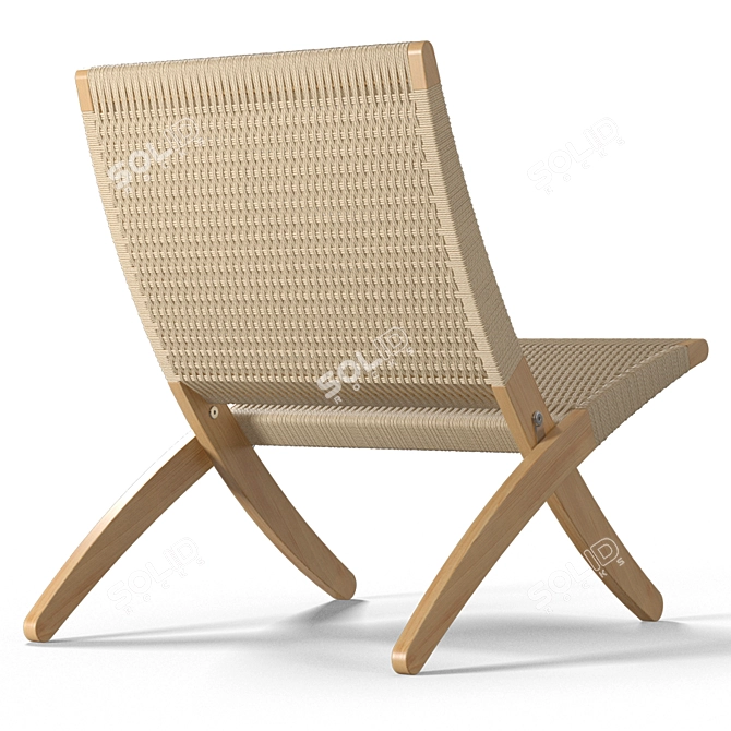 Modern Design Cuba Chair 3D model image 2