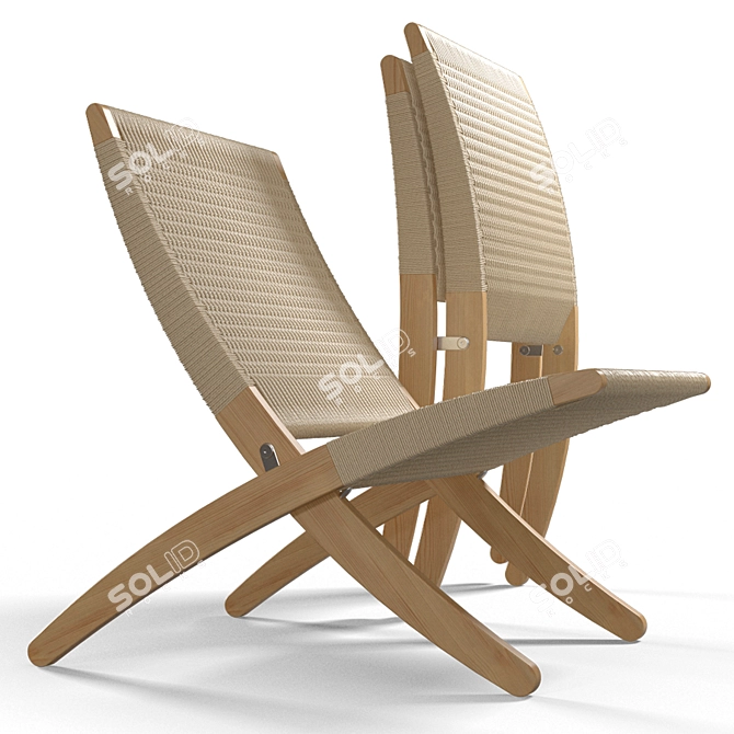 Modern Design Cuba Chair 3D model image 3