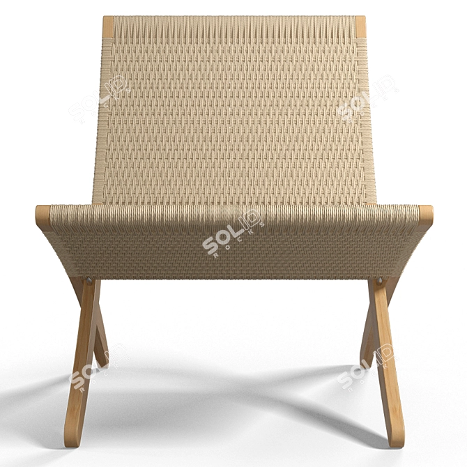 Modern Design Cuba Chair 3D model image 4