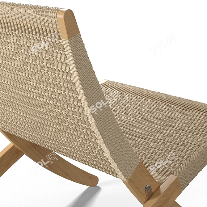 Modern Design Cuba Chair 3D model image 5