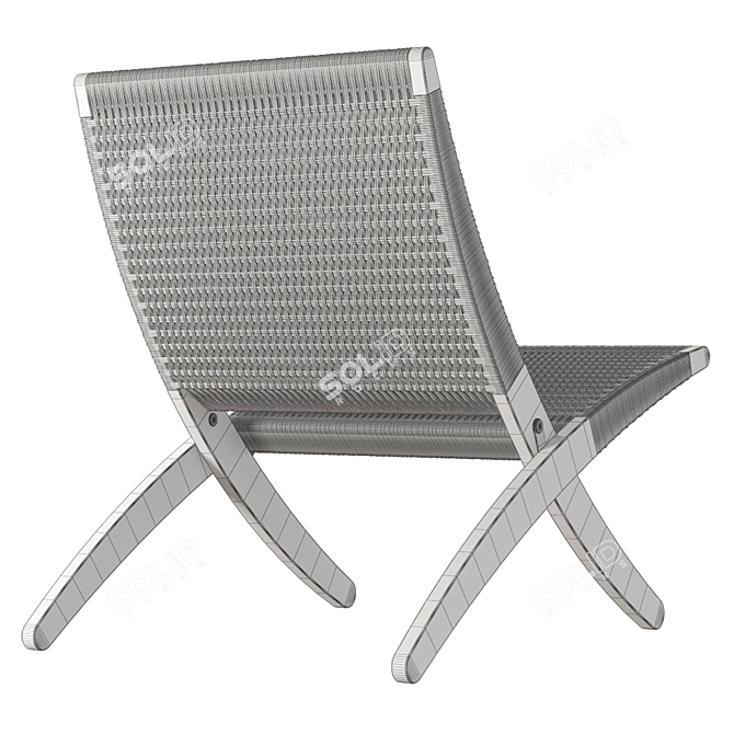 Modern Design Cuba Chair 3D model image 7