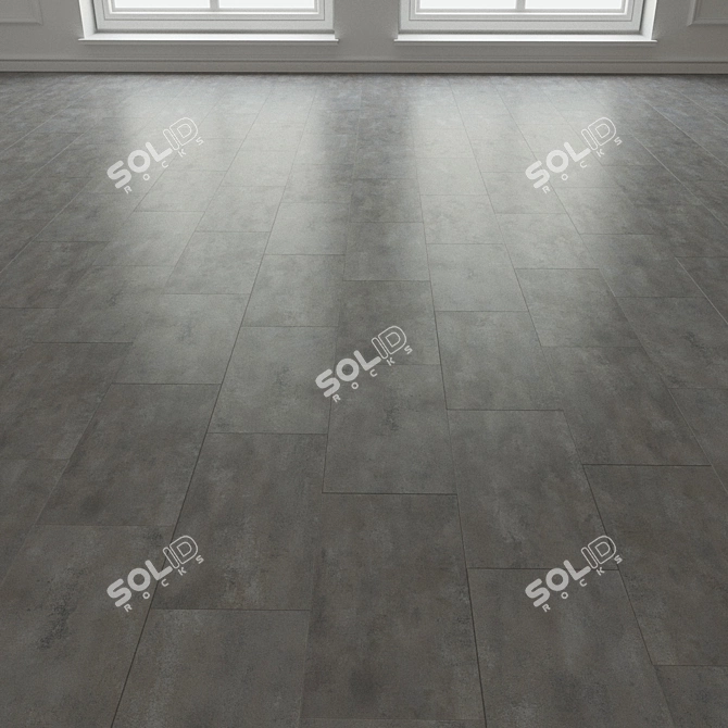 Transform Concrete Porcelain Tile 3D model image 3