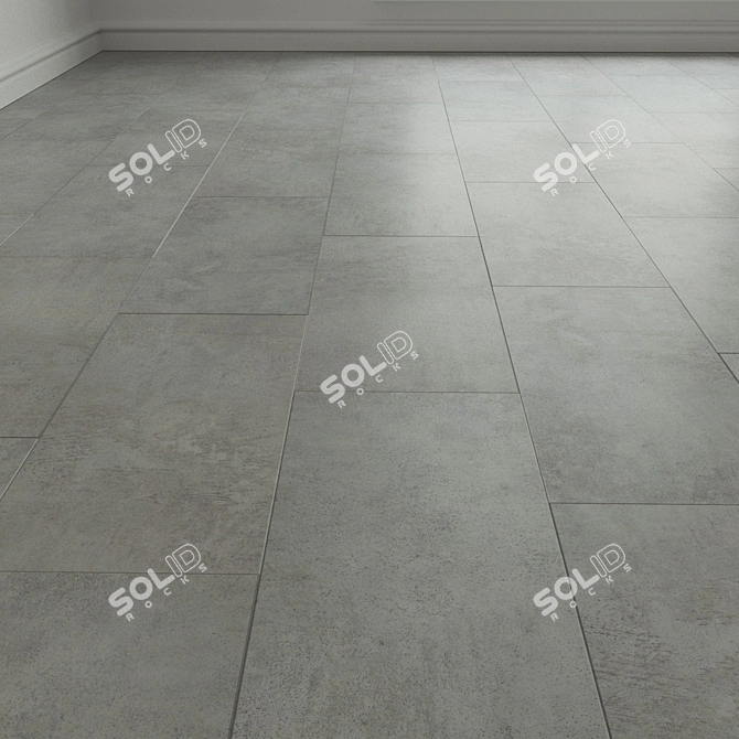 Moduleo Transform Hoover Stone Porcelain Tile 3D model image 1