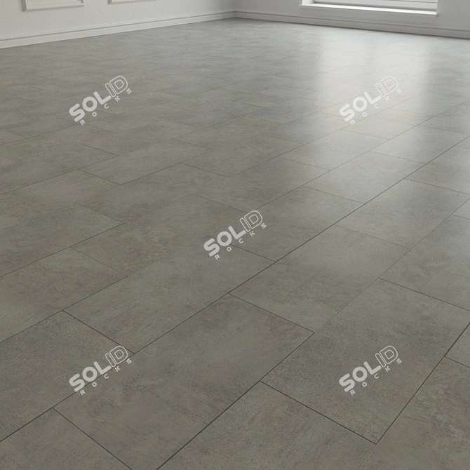 Moduleo Transform Hoover Stone Porcelain Tile 3D model image 2