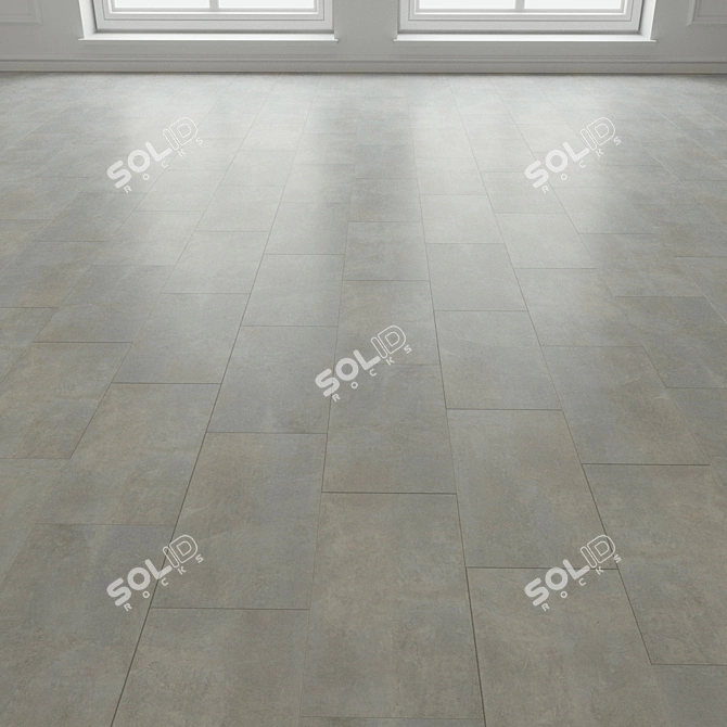 Moduleo Porcelain Stoneware Tile 3D model image 3