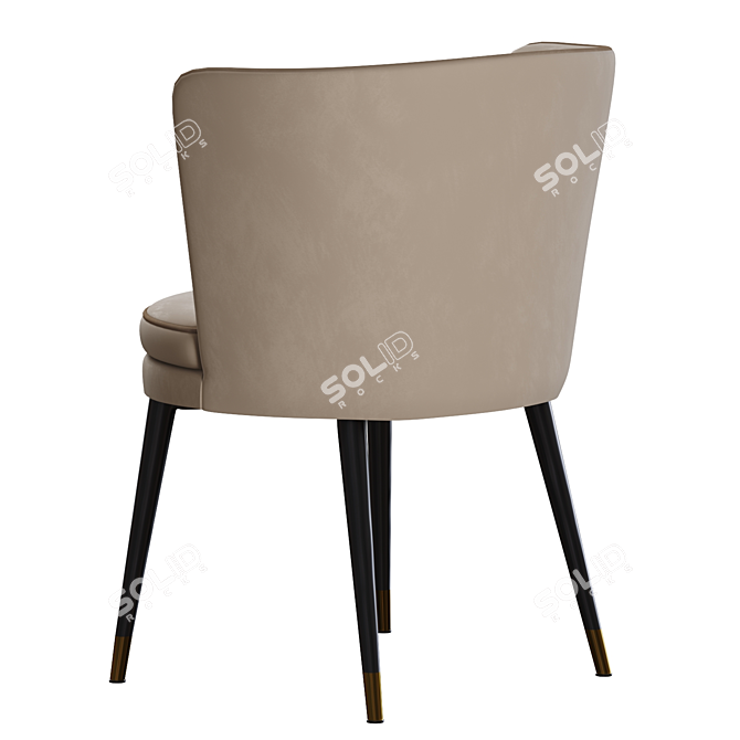 Elegant Eichholtz Grenada Dining Chair 3D model image 4