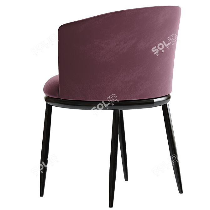 Elegant Eichholtz Filmore Dining Chair 3D model image 2