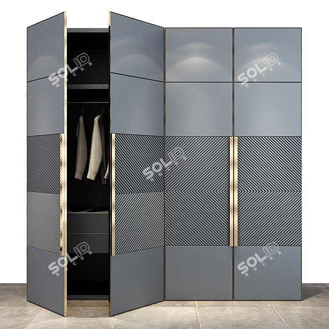 Versatile Storage Solution: Cabinet Furniture 3D model image 1