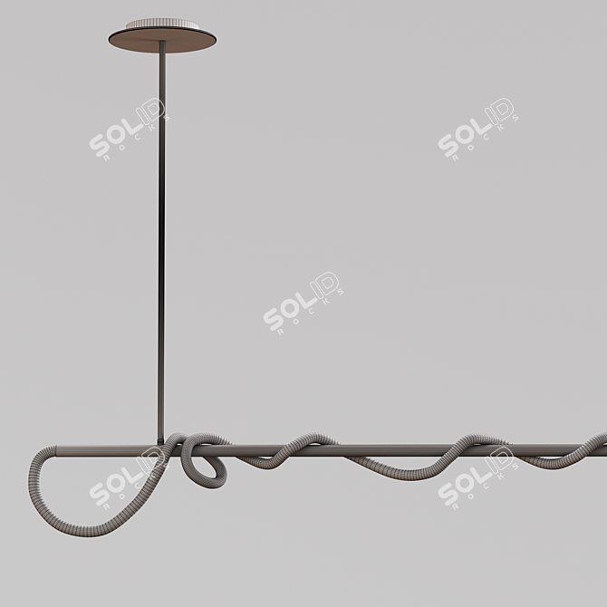 Minimalist Scandinavian Pendant Lights 3D model image 6