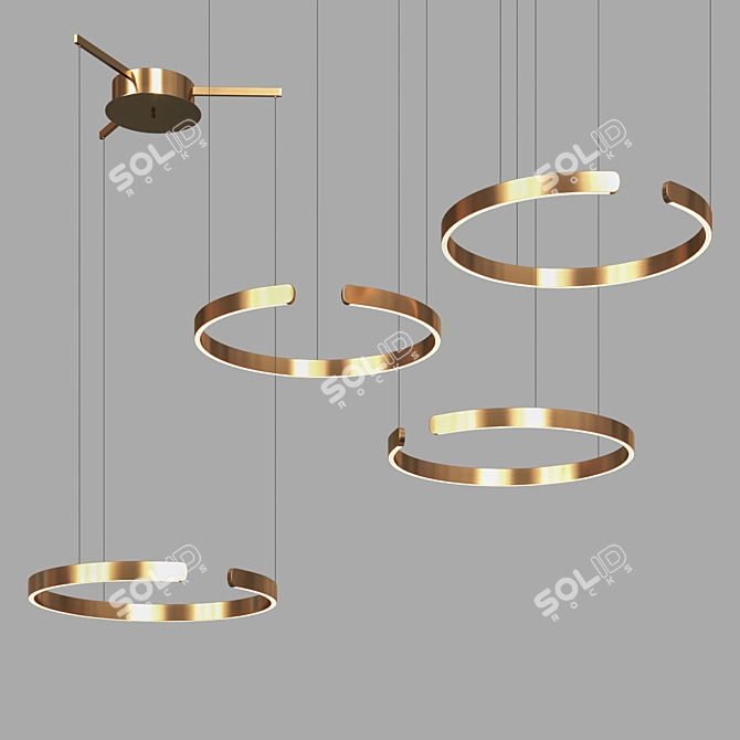 Maris Pendant Lamp 3D model image 1