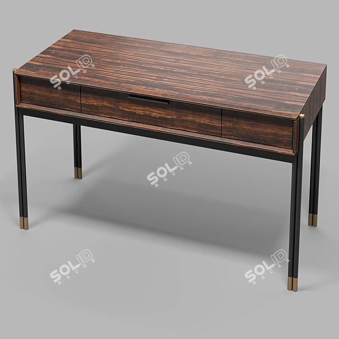 BENISSA Ebony Dressing Table by MOD Interiors 3D model image 1