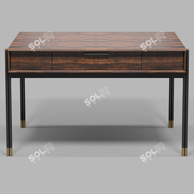 BENISSA Ebony Dressing Table by MOD Interiors 3D model image 2