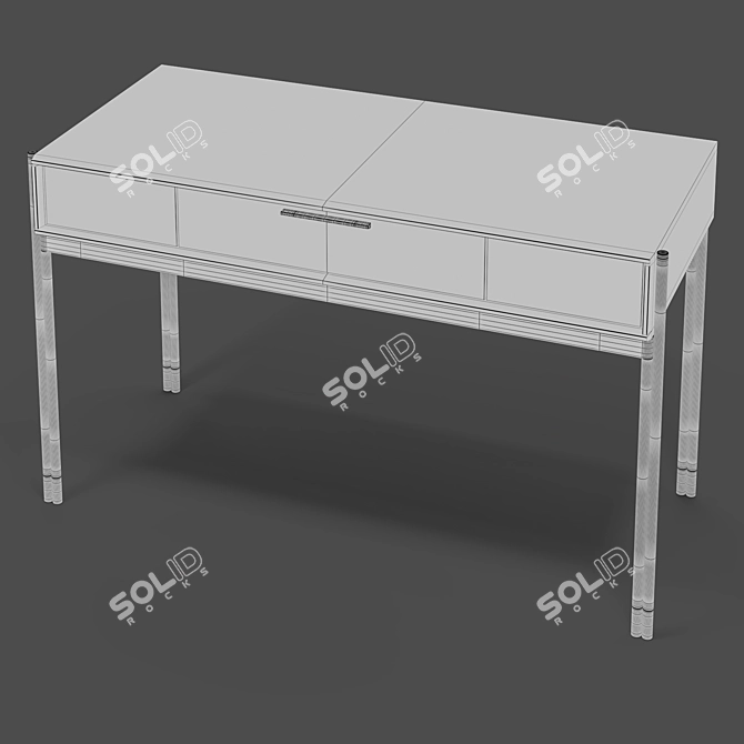 BENISSA Ebony Dressing Table by MOD Interiors 3D model image 3