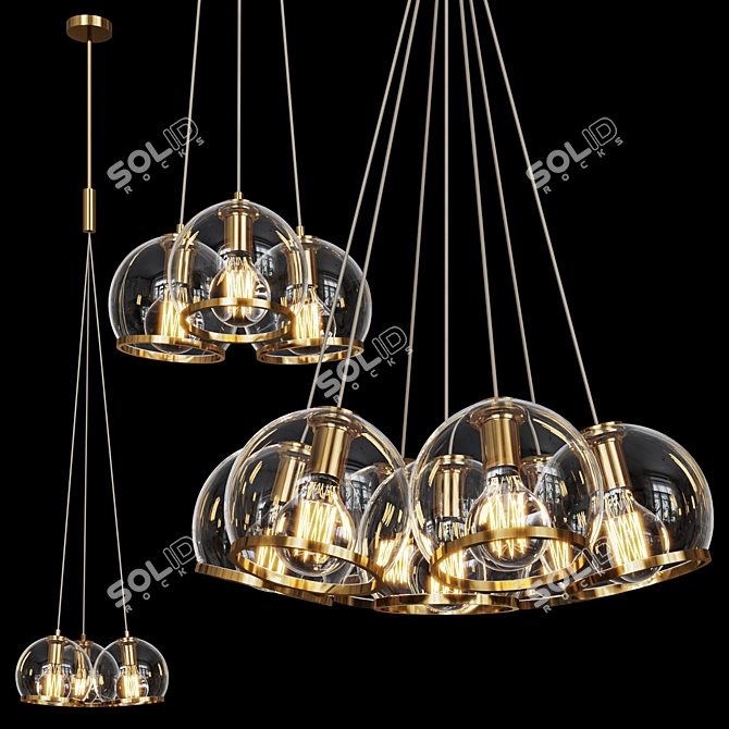 Sleek Lampatron Nuazen - Modern Design Lamps 3D model image 1