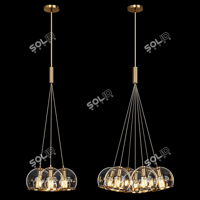 Sleek Lampatron Nuazen - Modern Design Lamps 3D model image 2