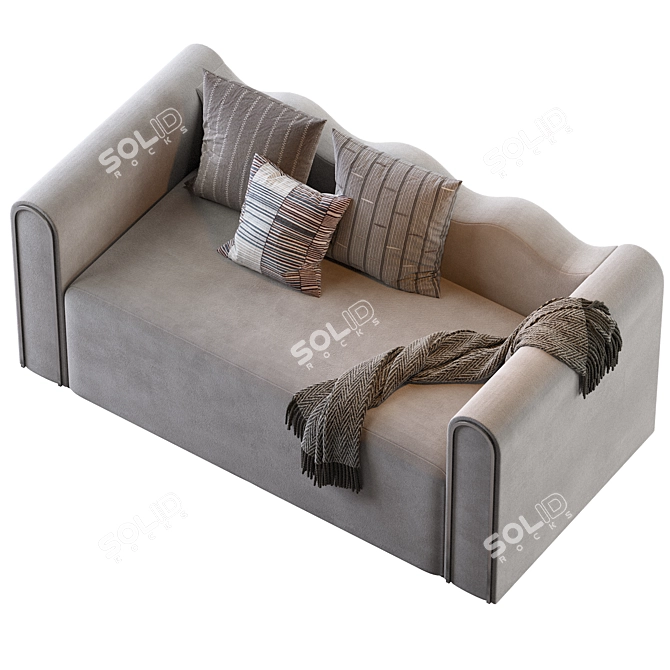  Modern Camarat Sofa - 2013 Design 3D model image 3