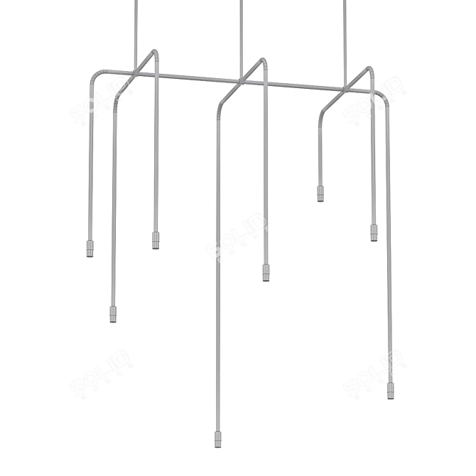 Elegant Atelier Lamp 3D model image 2