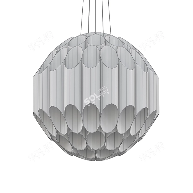 Timeless Elegance: KRAVITZ Pendant Light 3D model image 2