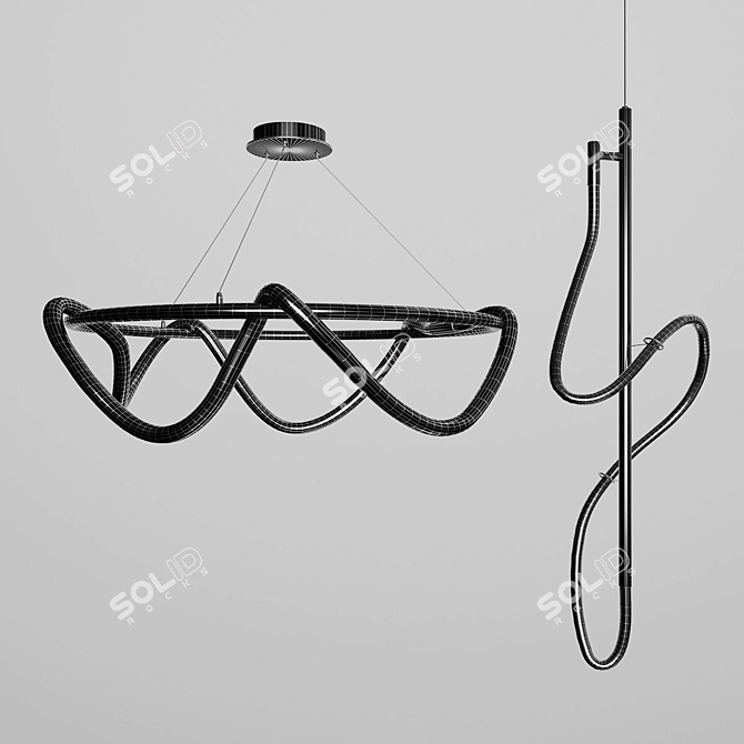 Perfection Pendant Light 3D model image 4