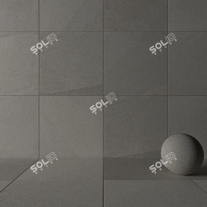 Flaviker River Ecru: 120x120 Wall and Floor Tiles 3D model image 3