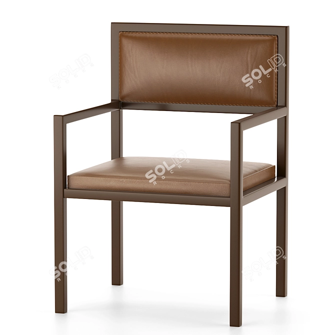 Christian Liaigre Prusse Chair 3D model image 1