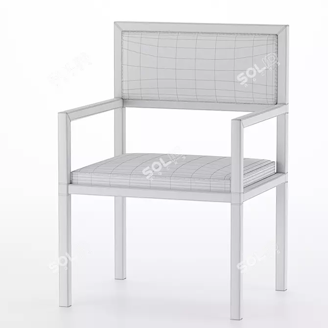 Christian Liaigre Prusse Chair 3D model image 2