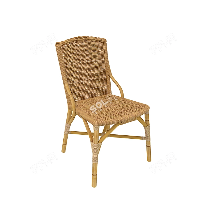 Elegant Douce Chair: Unico 2018 3D model image 1