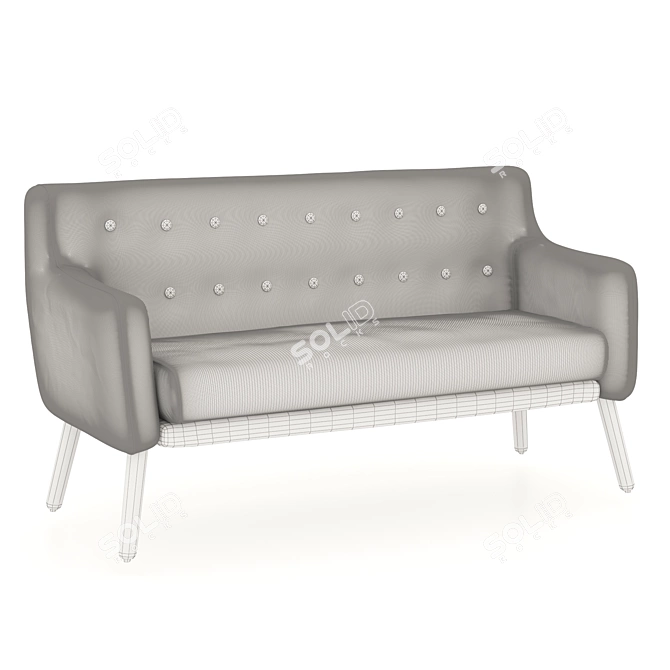 Modern Decorative Couch Sofa 3D model image 6