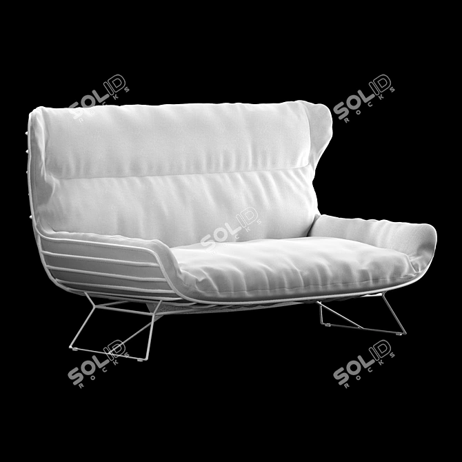 Leyasol Wingback: Summer Comfort 3D model image 1