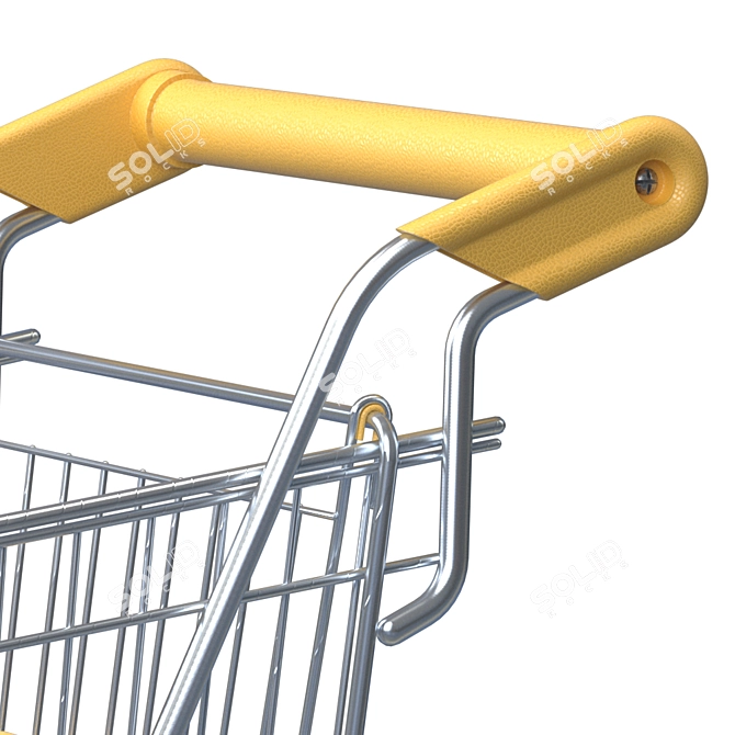 Title: Versatile Product Cart 3D model image 4