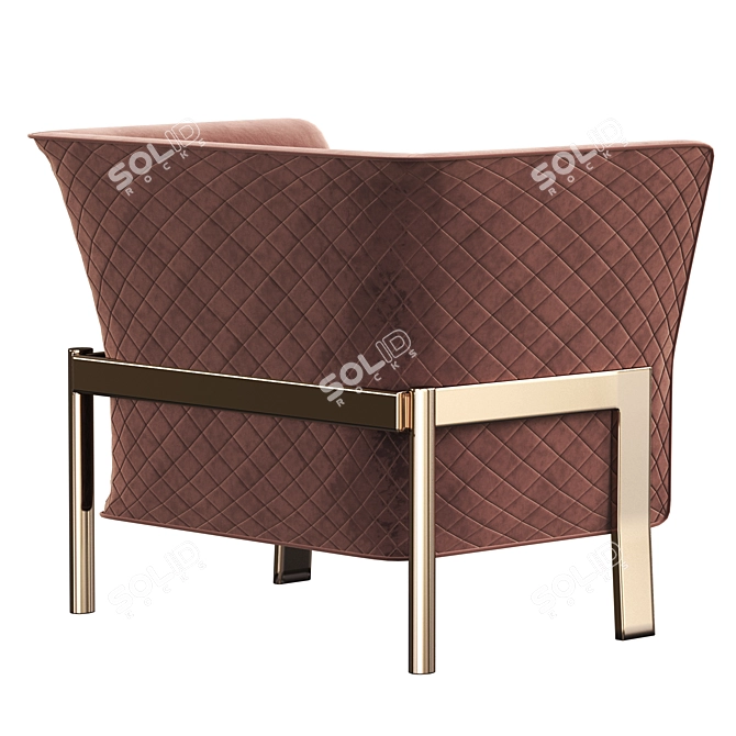 Elegant COSMO Armchair: OPERA CONTEMPORARY 3D model image 2